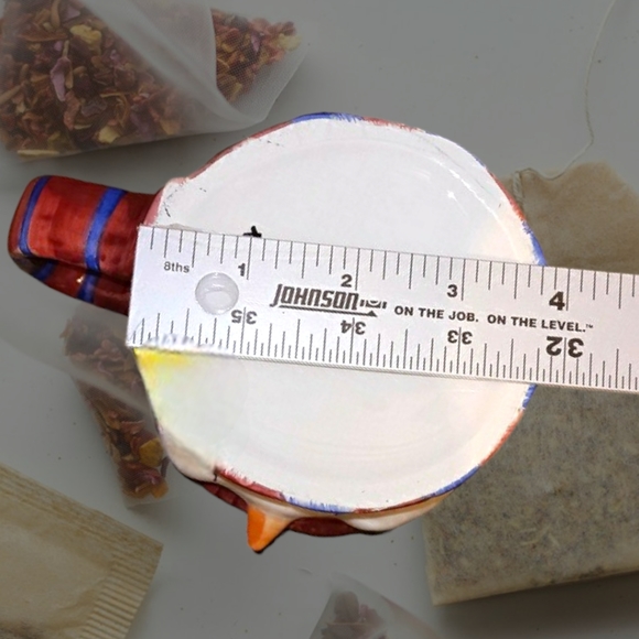 VTG Snowman Coffee Mug Tea Cup Glazed Ceramic Oversize 16 ozs. Linens N Things - Picture 6 of 6